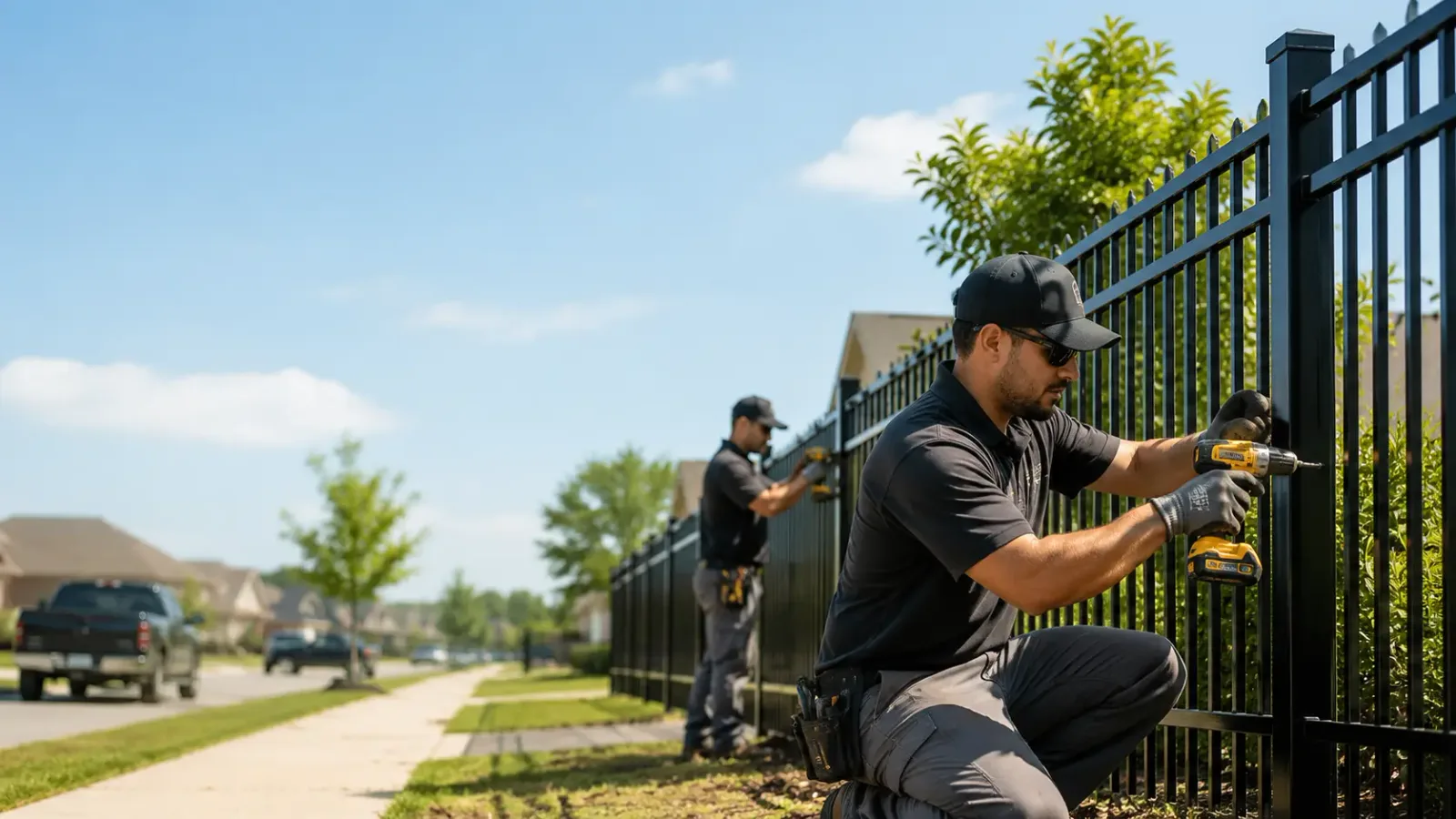Metal Fence Installation in Alhambra, CA